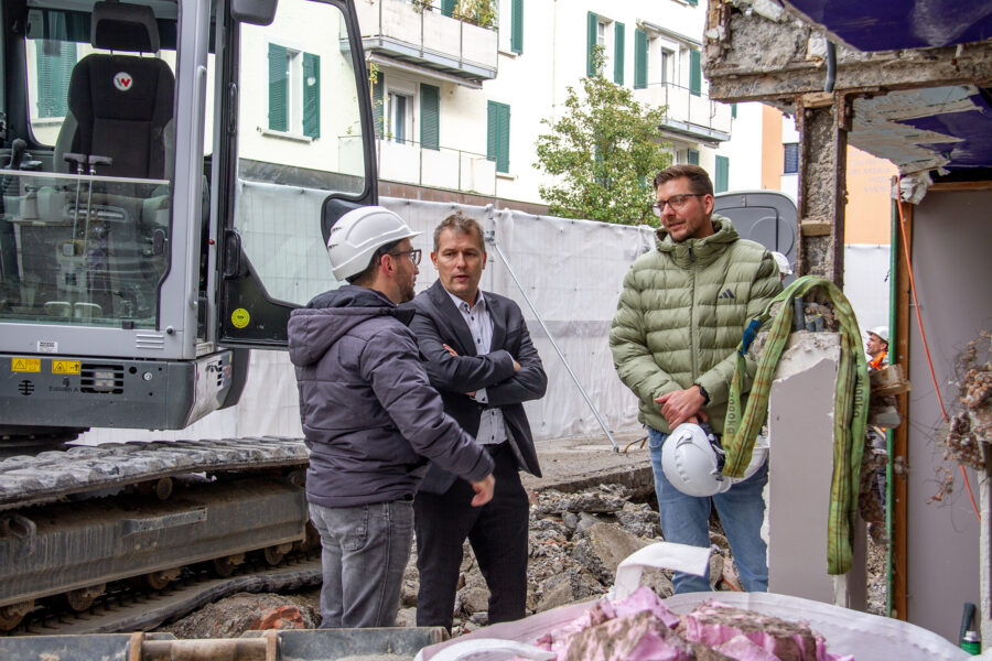 Umbau der Raiffeisen in Goldau begeistert alle Beteiligten